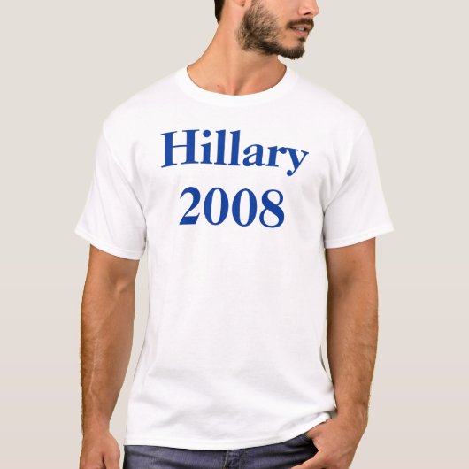 Hillary 2008 t-shirt (Voorkant)