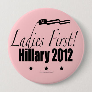 Hillary 2012 ronde button 4,0 cm
