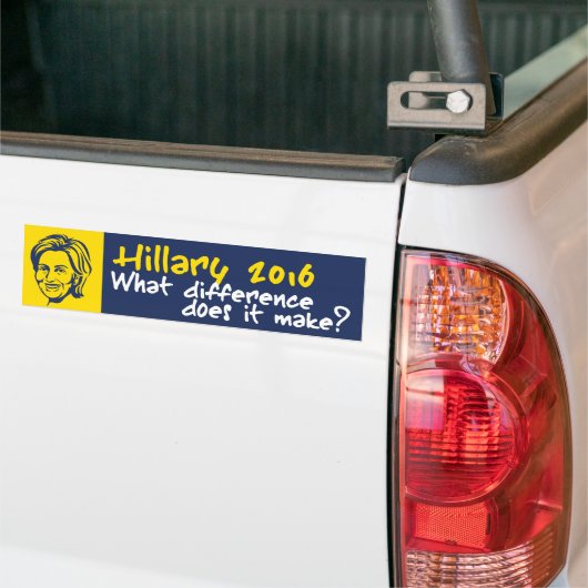 Hillary 2016/Benghazi Bumpersticker (Op Truck)