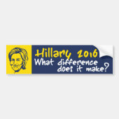 Hillary 2016/Benghazi Bumpersticker (Voorkant)