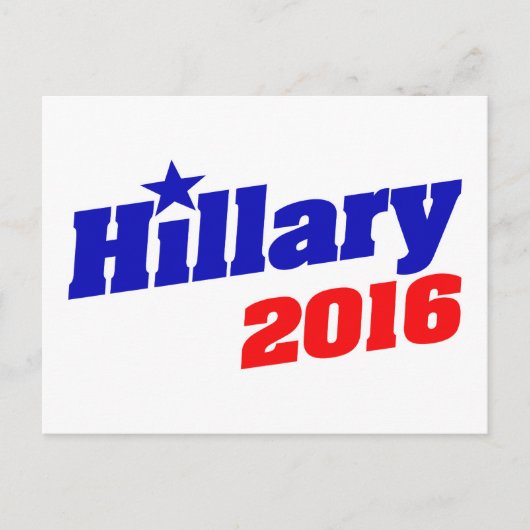 Hillary 2016 briefkaart (Voorkant)