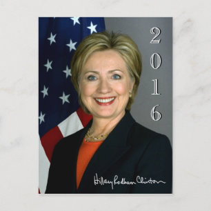 Hillary 2016 briefkaart