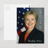 Hillary 2016 briefkaart (Voorkant / Achterkant)