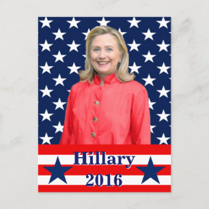 Hillary 2016 briefkaart