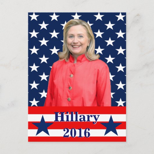 Hillary 2016 briefkaart (Voorkant)