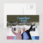 Hillary 2016-Briefkaart Briefkaart (Voorkant / Achterkant)
