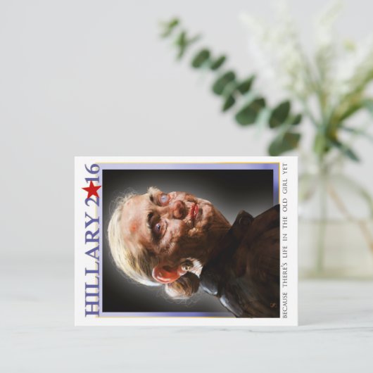 Hillary 2016-briefkaart briefkaart (Staand voorkant)