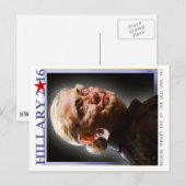 Hillary 2016-briefkaart briefkaart (Voorkant / Achterkant)