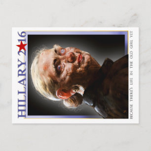 Hillary 2016-briefkaart briefkaart
