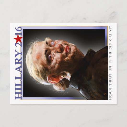 Hillary 2016-briefkaart briefkaart (Voorkant)