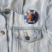 Hillary 2016-Button Ronde Button 5,7 Cm (In situ)