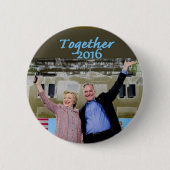 Hillary 2016-Button Ronde Button 5,7 Cm (Voorkant)