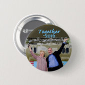 Hillary 2016-Button Ronde Button 5,7 Cm (Voorkant /achterkant)