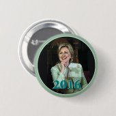 Hillary 2016-Button Ronde Button 5,7 Cm (Voorkant /achterkant)