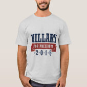 HILLARY 2016 CERTIFIED RIBBON -.png T-shirt (Voorkant)