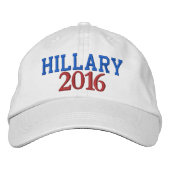 Hillary 2016 geborduurde Petten van HillaryClinton (Voorkant)