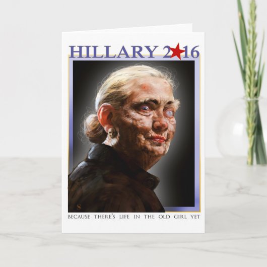 Hillary 2016 greeting card kaart (Voorkant)