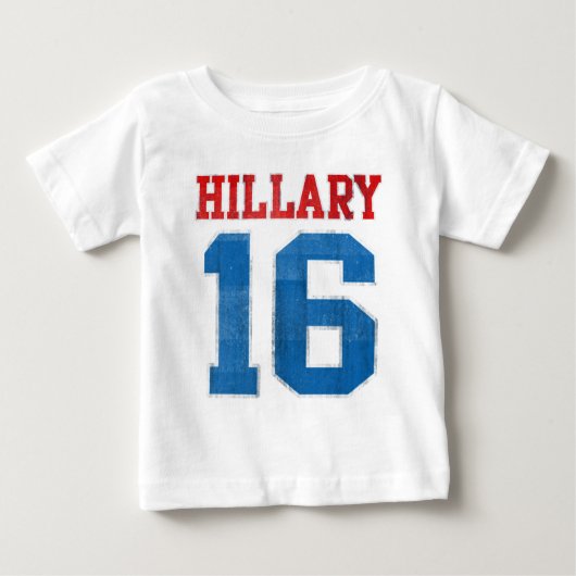 Hillary 2016, Grunge Retro Varsity (Voorkant)