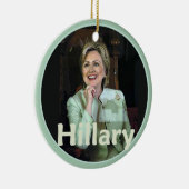 Hillary 2016 keramisch ornament (Rechts)