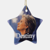 Hillary 2016 keramisch ornament (Rechts)