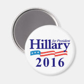 Hillary 2016 magneet (Voorkant / Achterkant)