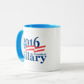 Hillary 2016 mok (Voorkant links)
