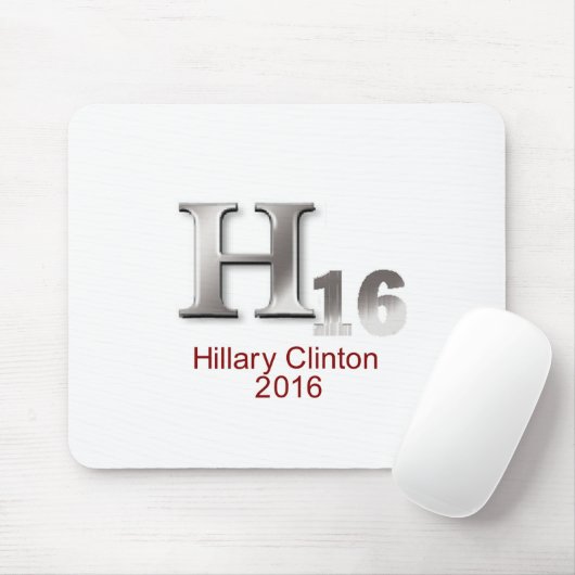 Hillary 2016 muismat (Met muis)
