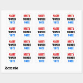 Hillary 2016 Nasty Vrouw sticker (Vel)