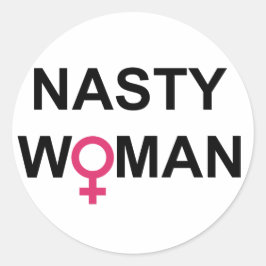 Hillary 2016 Nasty Vrouw sticker