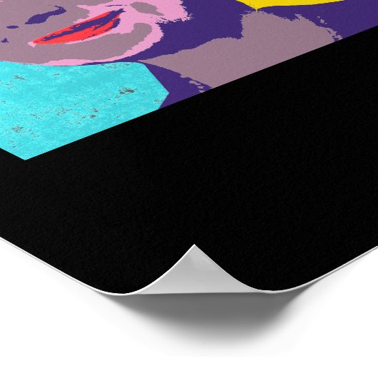 HILLARY 2016 Pop Art - copy Poster (Hoek)