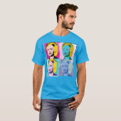 hillary 2016 pop art - - t-shirt (Voorkant volledig)
