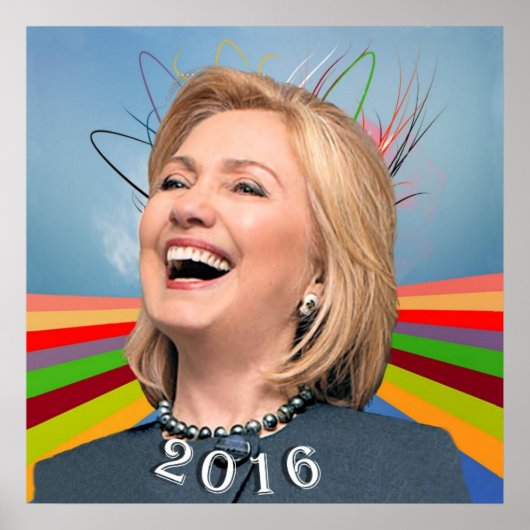 Hillary 2016 poster (Voorkant)