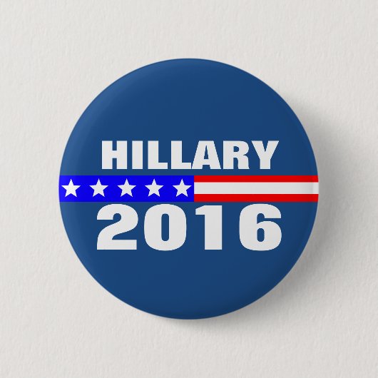Hillary 2016 Presidentiële verkiezingscampagne Ronde Button 5,7 Cm (Voorkant)