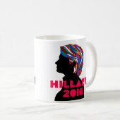 Hillary 2016: Retro Design Coffee-Mok Koffiemok (Voorkant rechts)