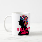 Hillary 2016: Retro Design Coffee-Mok Koffiemok (Links)