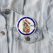Hillary 2016 ronde button 7,6 cm (In situ)