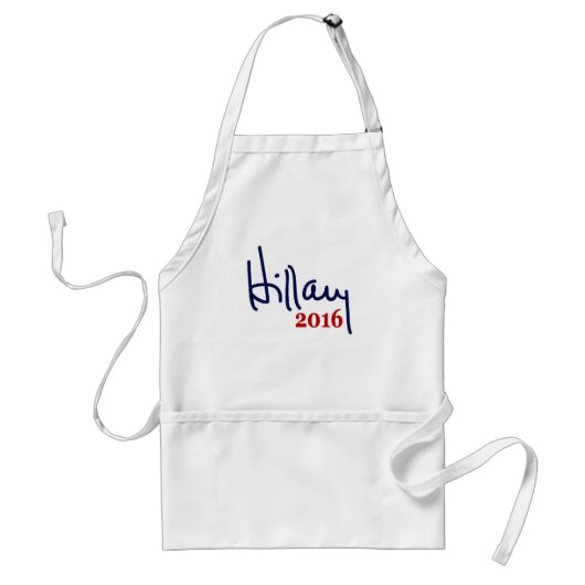 Hillary 2016 Signature Aprons Standaard Schort (Voorkant)