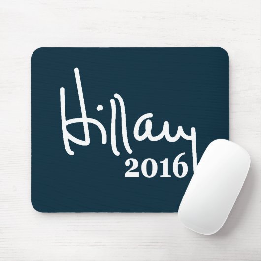 Hillary 2016 Signature Mousepad Muismat (Met muis)