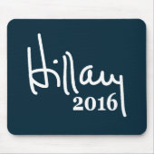 Hillary 2016 Signature Mousepad Muismat (Voorkant)