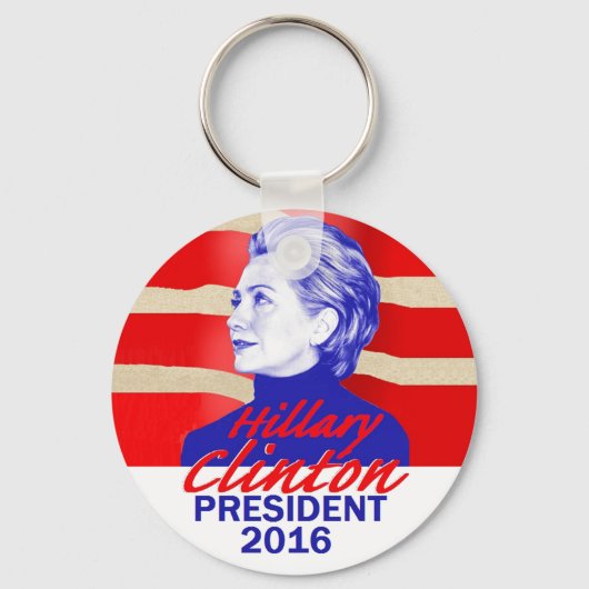 Hillary 2016 Sleutelhanger (Voorkant)