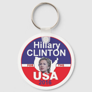 Hillary 2016-Sleutelhanger Sleutelhanger