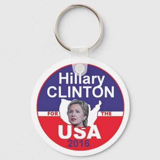 Hillary 2016-Sleutelhanger Sleutelhanger (Voorkant)