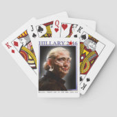 Hillary 2016-speelkaarten speelkaarten (Achterkant)