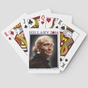 Hillary 2016-speelkaarten speelkaarten