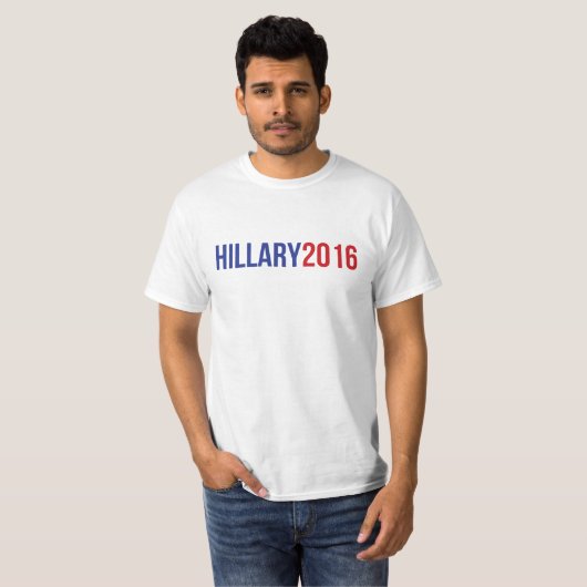 Hillary 2016 t-shirt (Voorkant volledig)