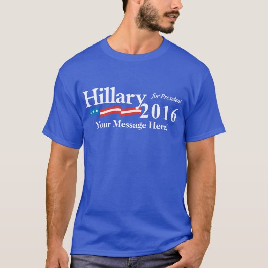 Hillary 2016 t-shirt (Voorkant)