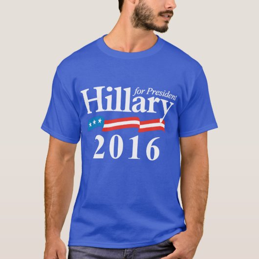 Hillary 2016 t-shirt (Voorkant)