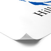 Hillary 2016 Vote Hillary Clinton for President Poster (Hoek)