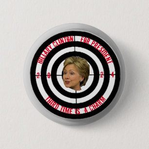 Hillary 2024 ronde button 5,7 cm