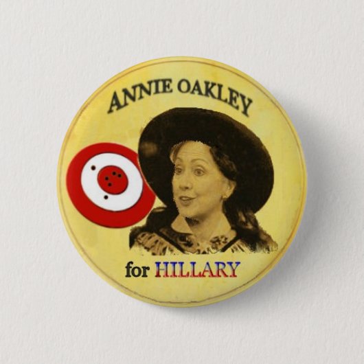 Hillary Annie Oakley Button (Voorkant)